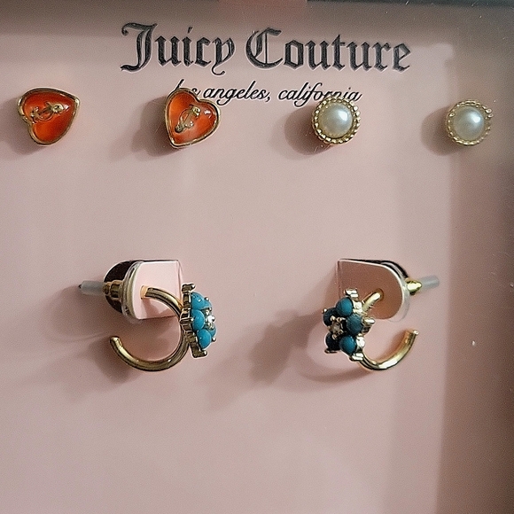 Juicy Couture Jewelry - JUICY COUTURE 3 SETS OF EARRINGS